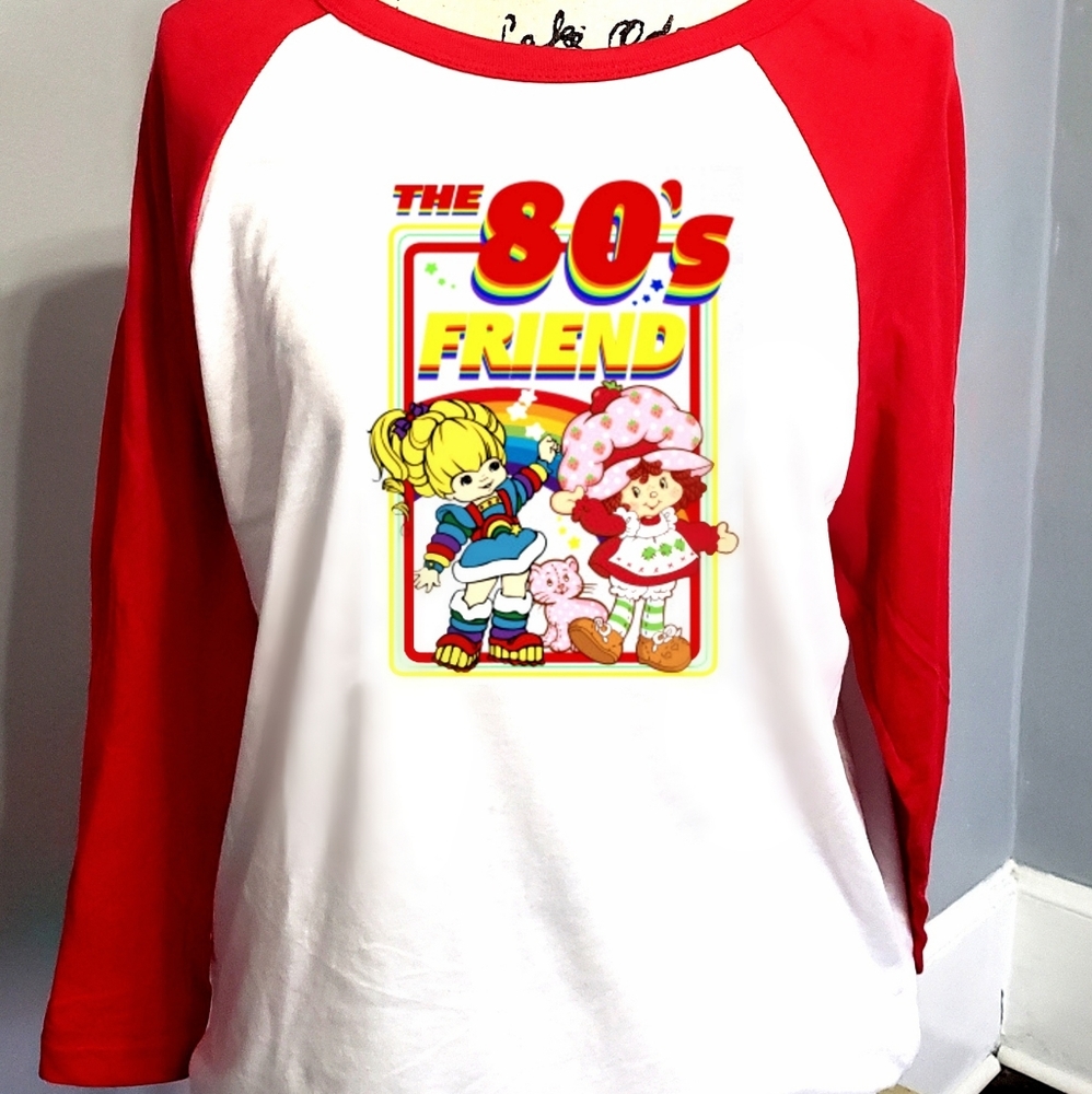 Rainbow Brite Strawberry Shortcake Tshirt